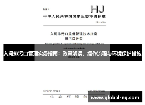 入河排污口管理实务指南：政策解读、操作流程与环境保护措施